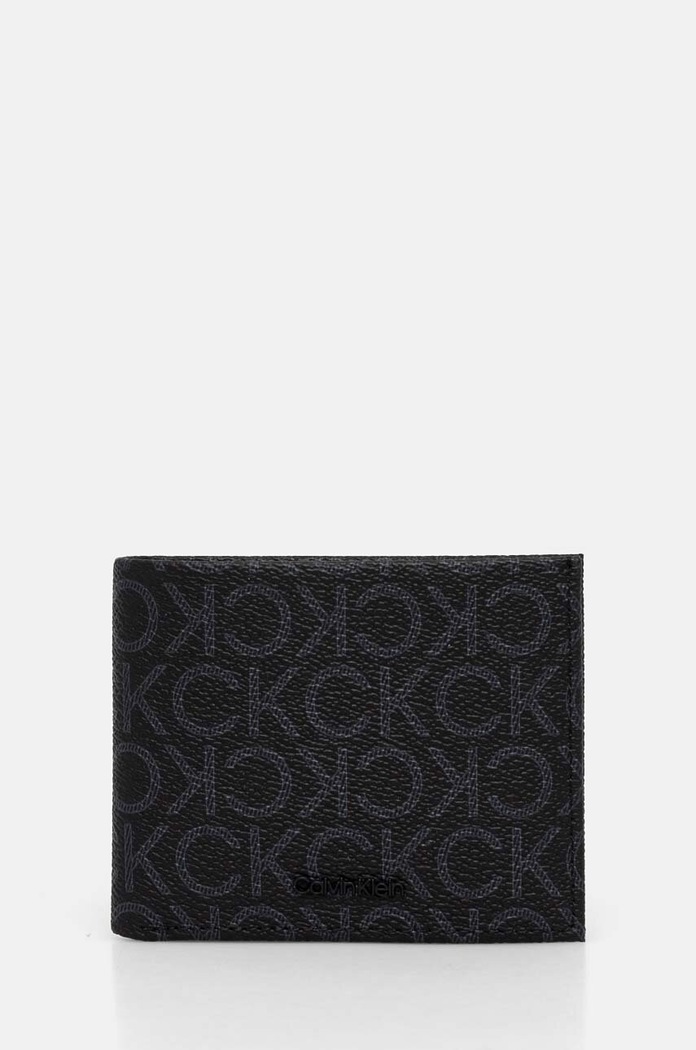 Портмоне Calvin Klein изкуствена кожа черен K50K512297