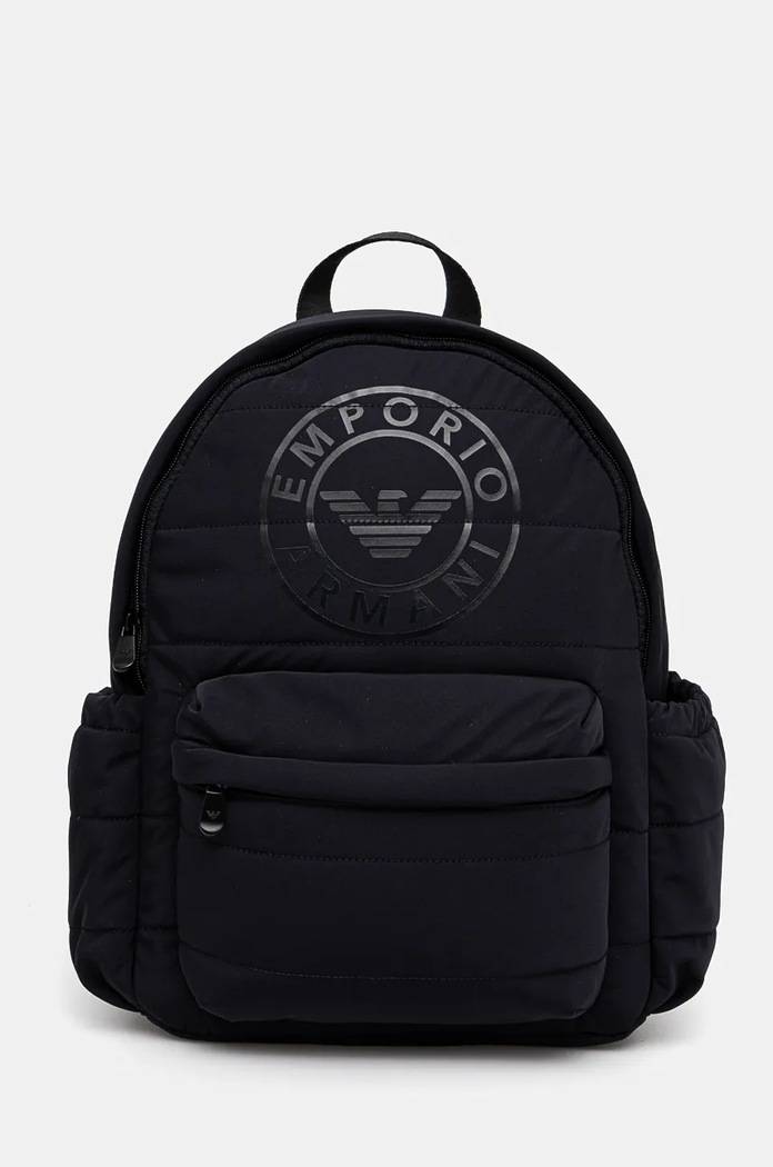 Dětský batoh Emporio Armani potisk námořnická modř 402555.4F575