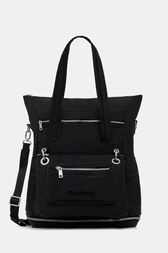 Ruksak Desigual BASIC MODULAR VOYAGE jednofarebný čierna 24WAKY08