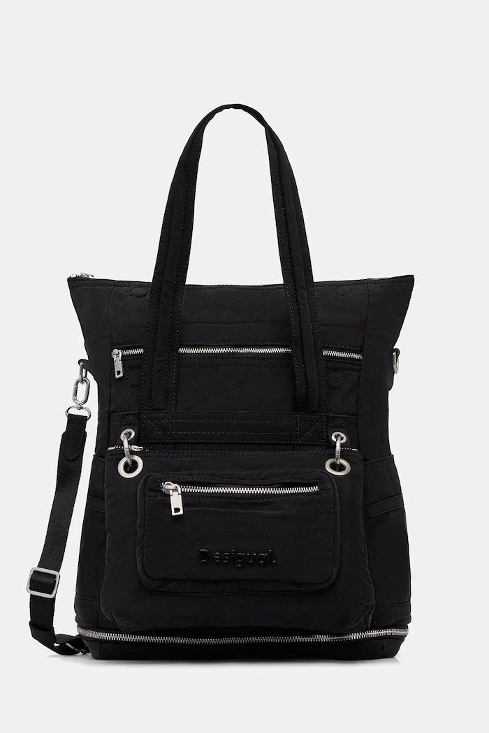 Ruksak Desigual BASIC MODULAR VOYAGE jednofarebný čierna 24WAKY08