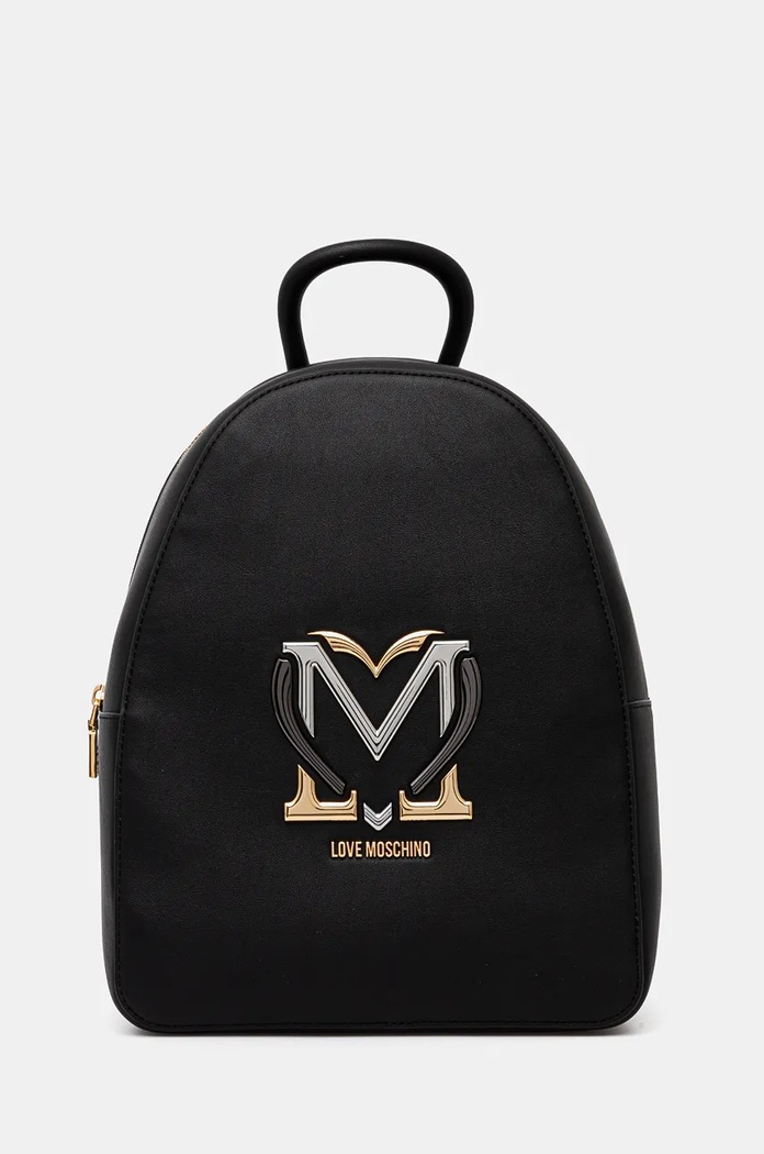 Batoh Love Moschino nášivka černá JC4331PP0L