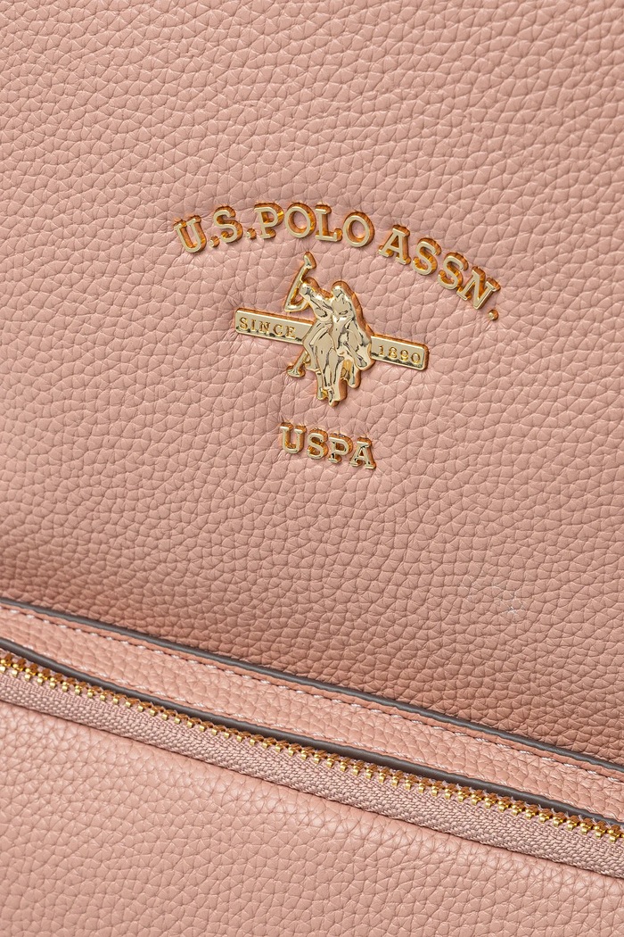 U.S. Polo Assn. plecak damski z imitacji skóry Stanford różowy BIUSS6211WVP