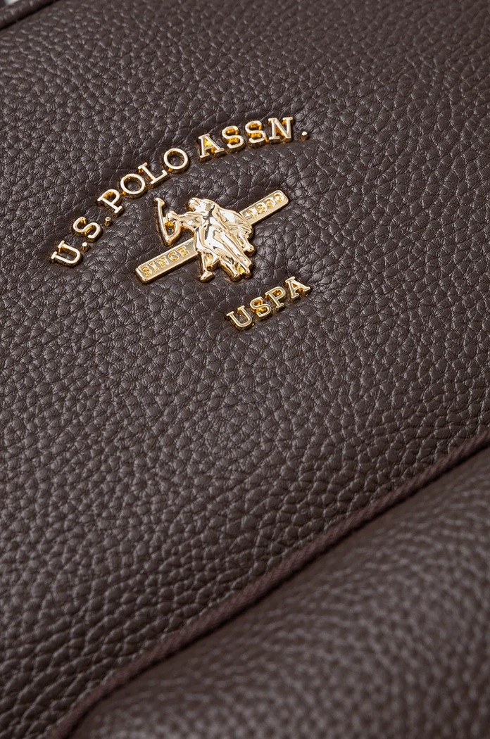 Plecak damski z imitacji skóry Stanford U.S. Polo Assn. BIUSS6211WVP brązowy