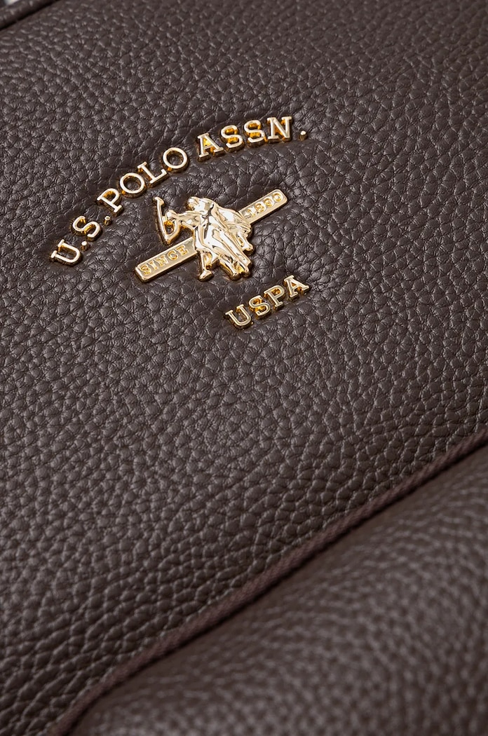 Plecak damski z imitacji skóry Stanford U.S. Polo Assn. BIUSS6211WVP brązowy