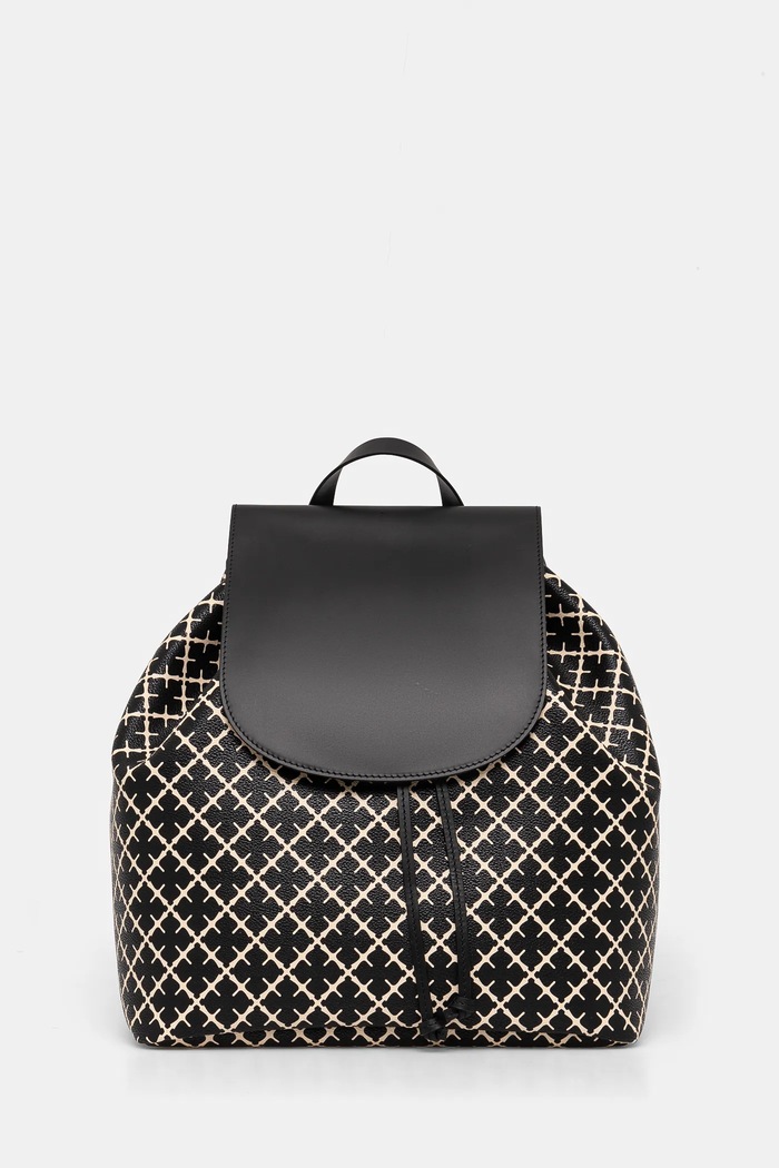 Batoh By Malene Birger LOENLO vzorovaný černá Q68960185Z