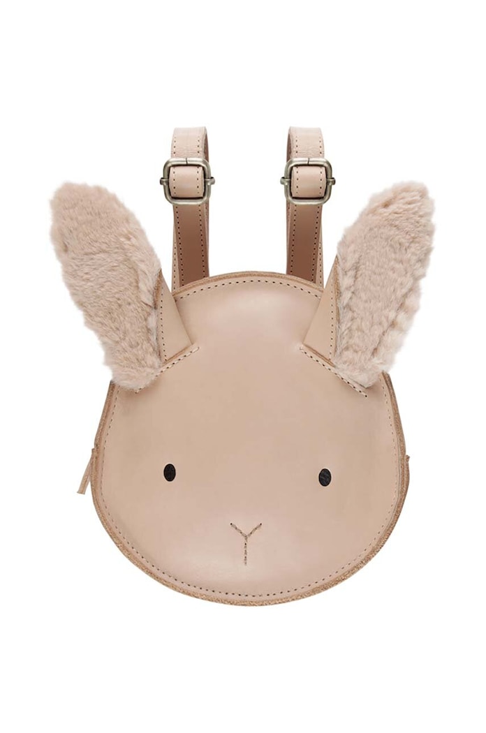 Donsje plecak skórzany dziecięcy Kapi Exclusive Backpack Fluffy Bunny 5005108. pomarańczowy AW24