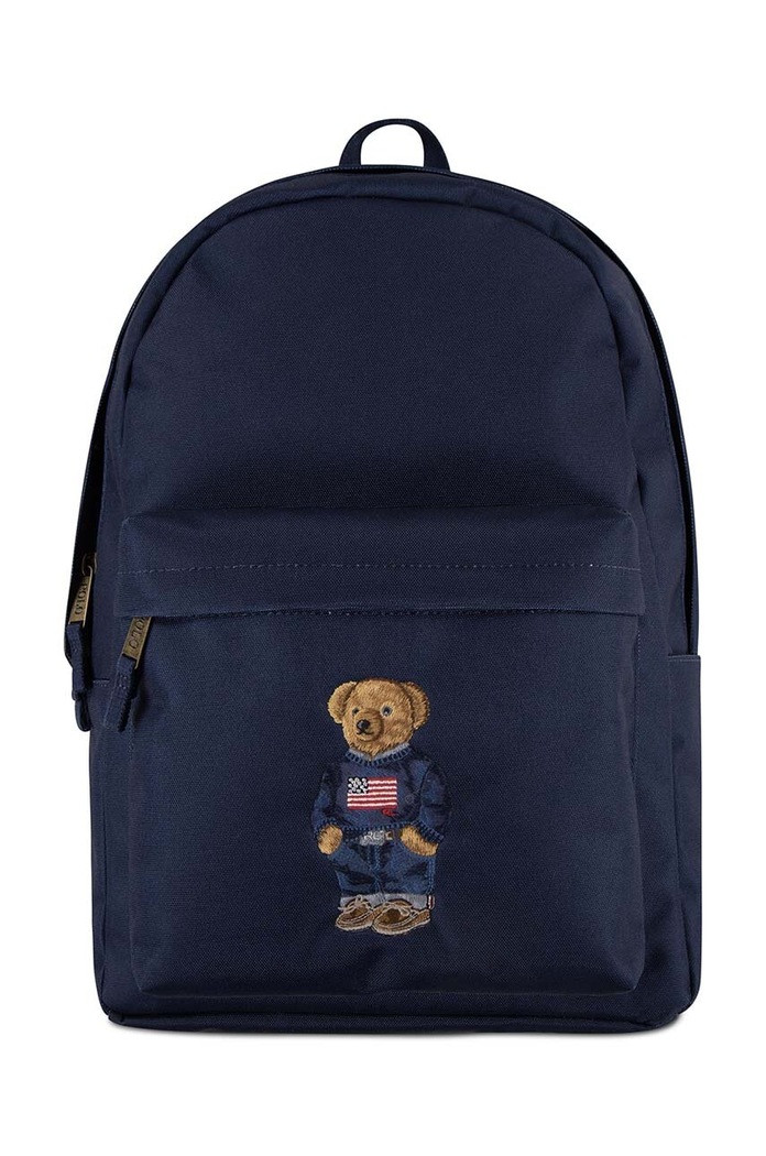 Polo Ralph Lauren ghiozdan copii incape in A4 bleumarin 9AR149
