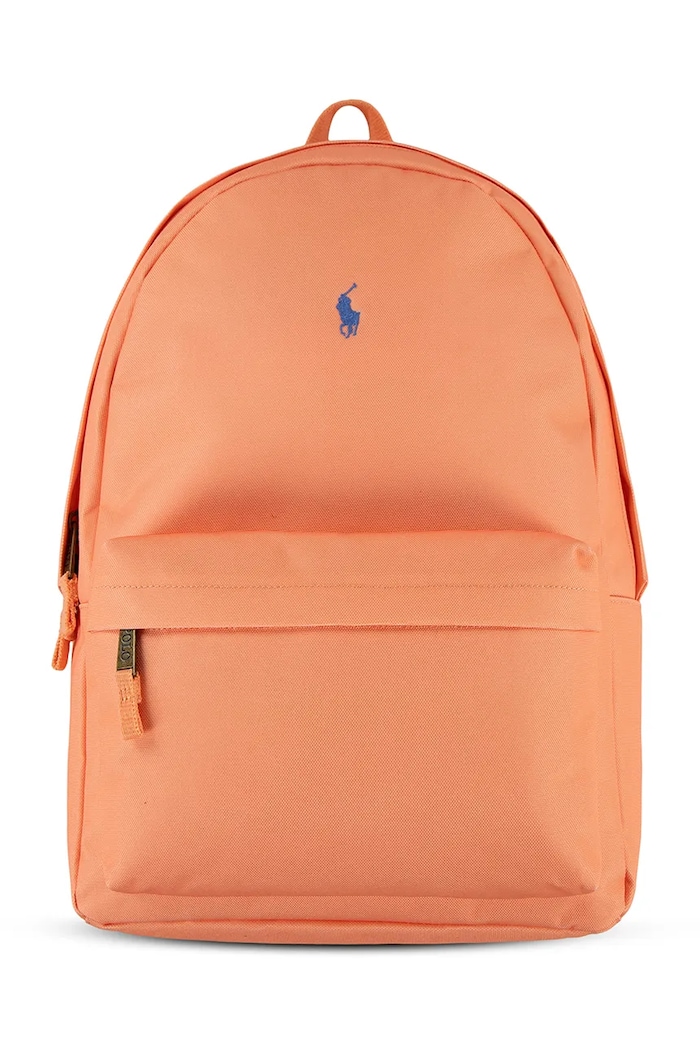 Detský ruksak Polo Ralph Lauren jednofarebný oranžová 9AR151