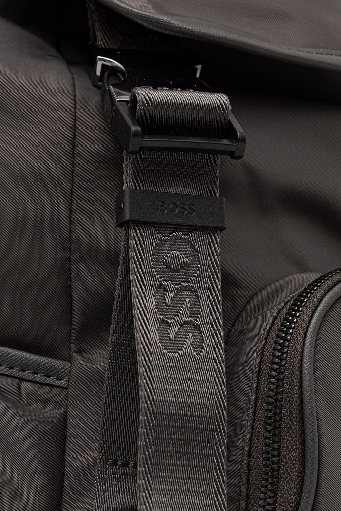 BOSS σακίδιο ανδρικό B_Icon_Backpack 50516809 γκρί