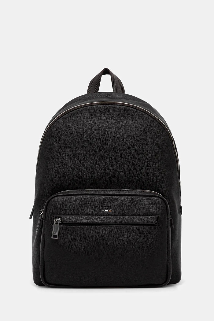 BOSS hátizsák Ray_Backpack N. szintetikus bőr barna 50536499