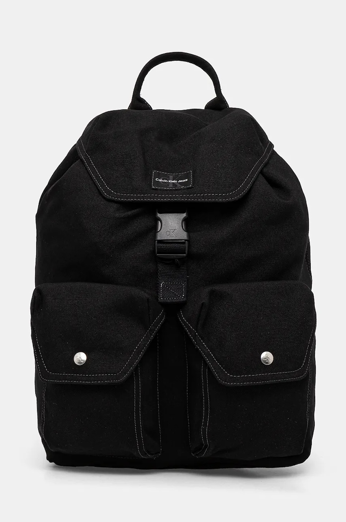 Ruksak Calvin Klein Jeans jednofarebný čierna K50K512576
