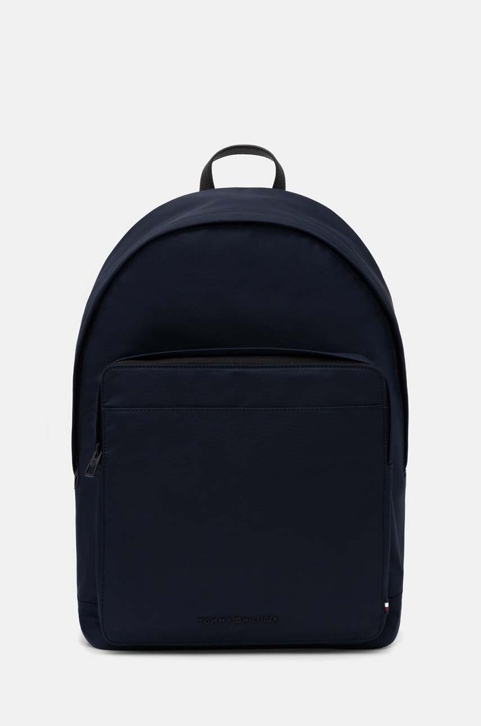 Batoh Tommy Hilfiger hladký námořnická modř AM0AM12684