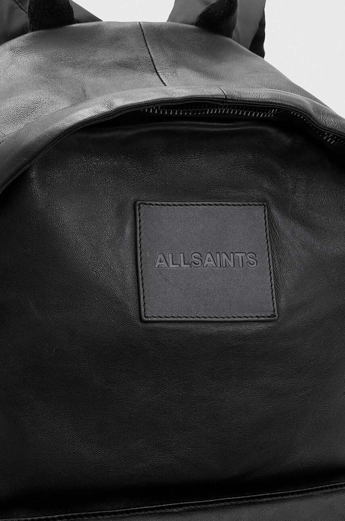 Kožený ruksak AllSaints CARABINER BACKPACK AllSaints M164XB čierna