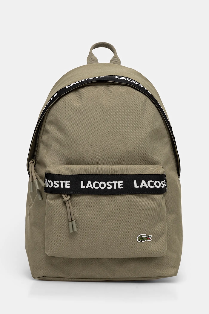 Nahrbtnik Lacoste Tekstil zelena NU4685NZ