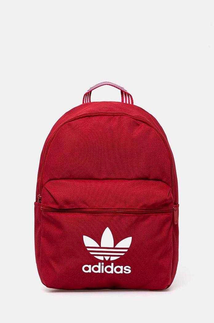 Σακίδιο πλάτης adidas Originals υφασμάτινο κόκκινο IX7455