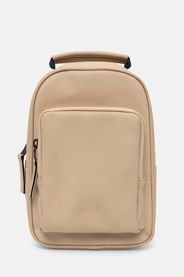Ruksak Rains Book Daypack Mini W3 premalo za format A4 bež 13690.24