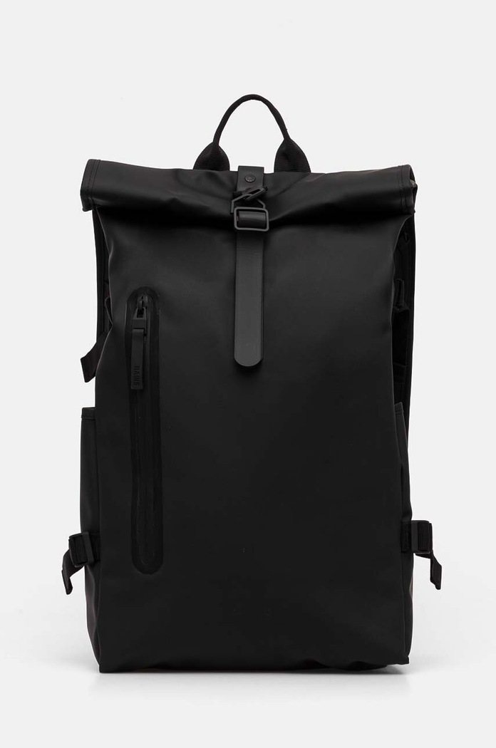 Раница Rains Rolltop Rucksack Large W3 изкуствен черен 14590.01
