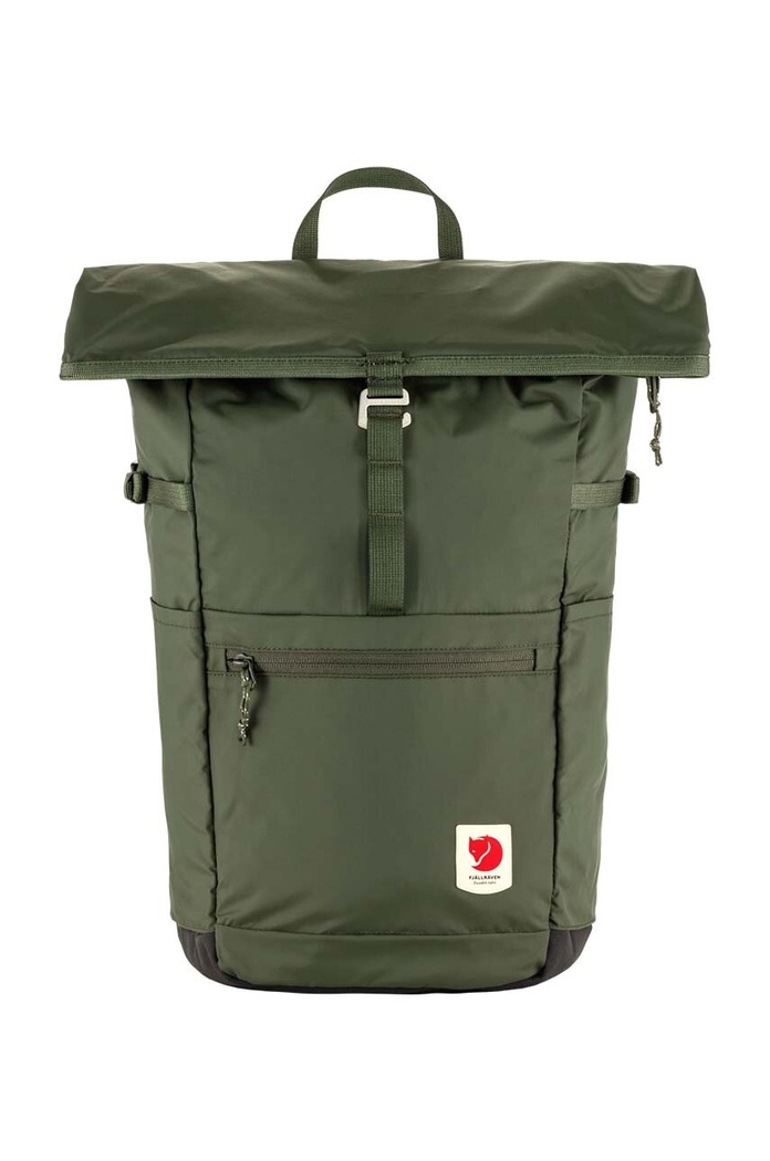 Σακίδιο πλάτης Fjallraven High Coast Foldsack 24L υφασμάτινο πράσινο F23222.623