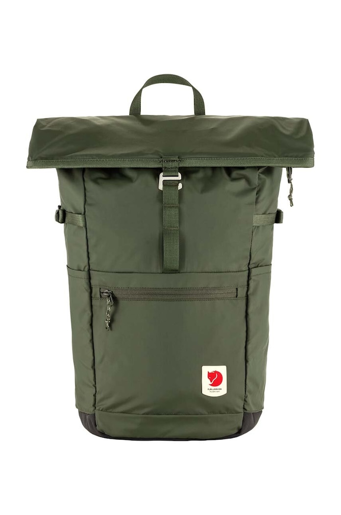 Σακίδιο πλάτης Fjallraven High Coast Foldsack 24L υφασμάτινο πράσινο F23222.623