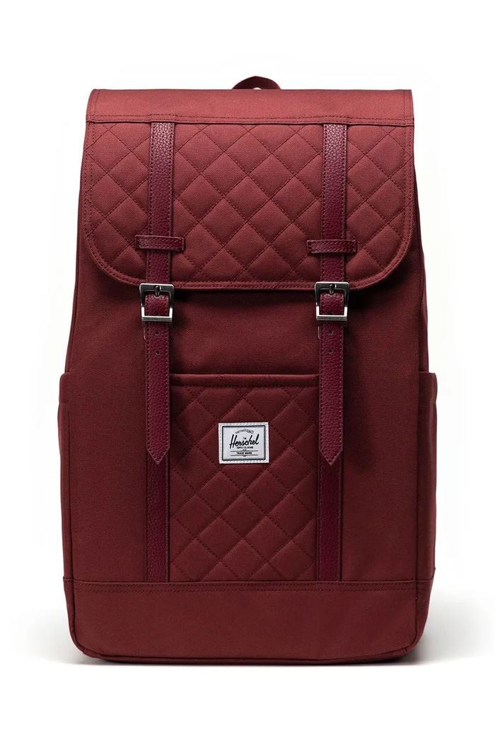 Batoh Herschel Retreat Backpack hladký burgundské 11397.06501.OS
