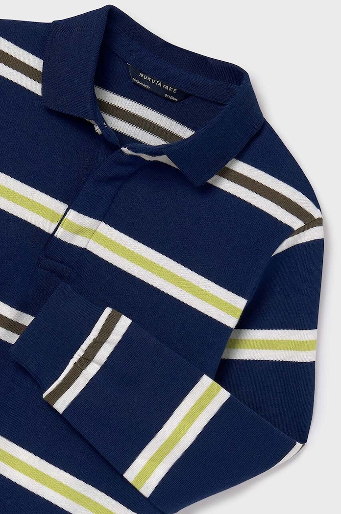 Dětské polo tričko Mayoral 7102.7B.Junior.9BYH námořnická modř AW24