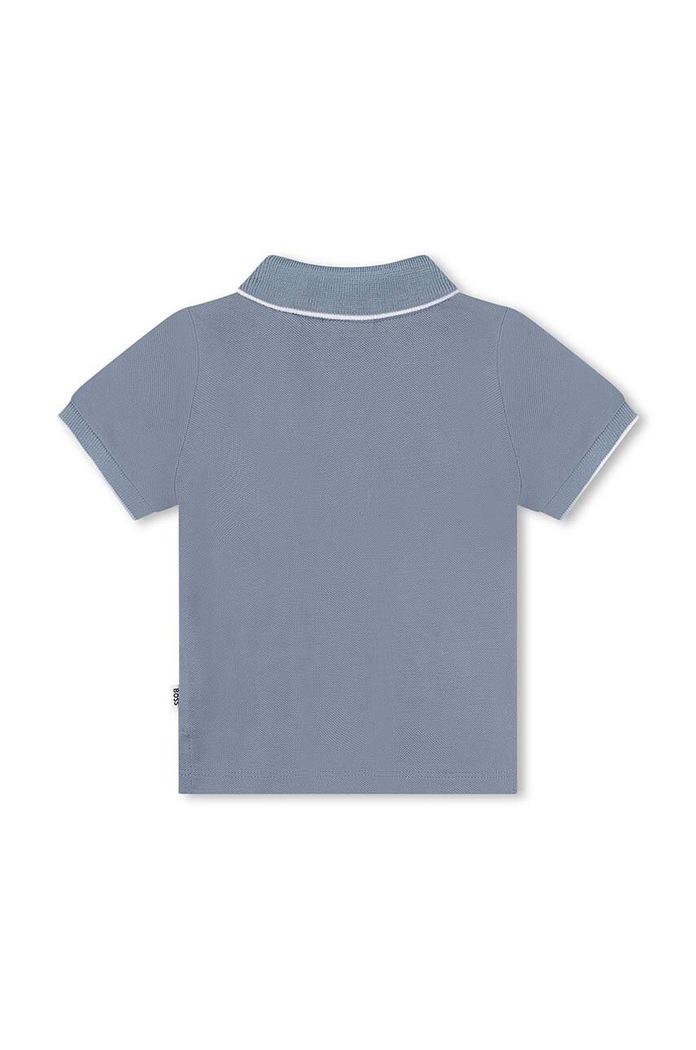 BOSS tricouri polo din bumbac pentru copii J51281.71.81 gri AW24
