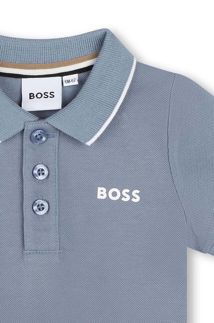 Băieți BOSS tricouri polo din bumbac pentru copii J51281.71.81 gri