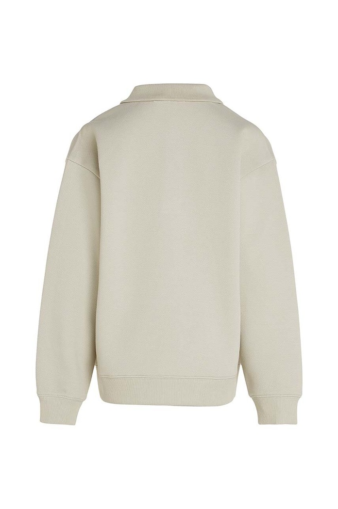 Chłopiec Calvin Klein Jeans bluza dziecięca IB0IB02231.9BYH beżowy