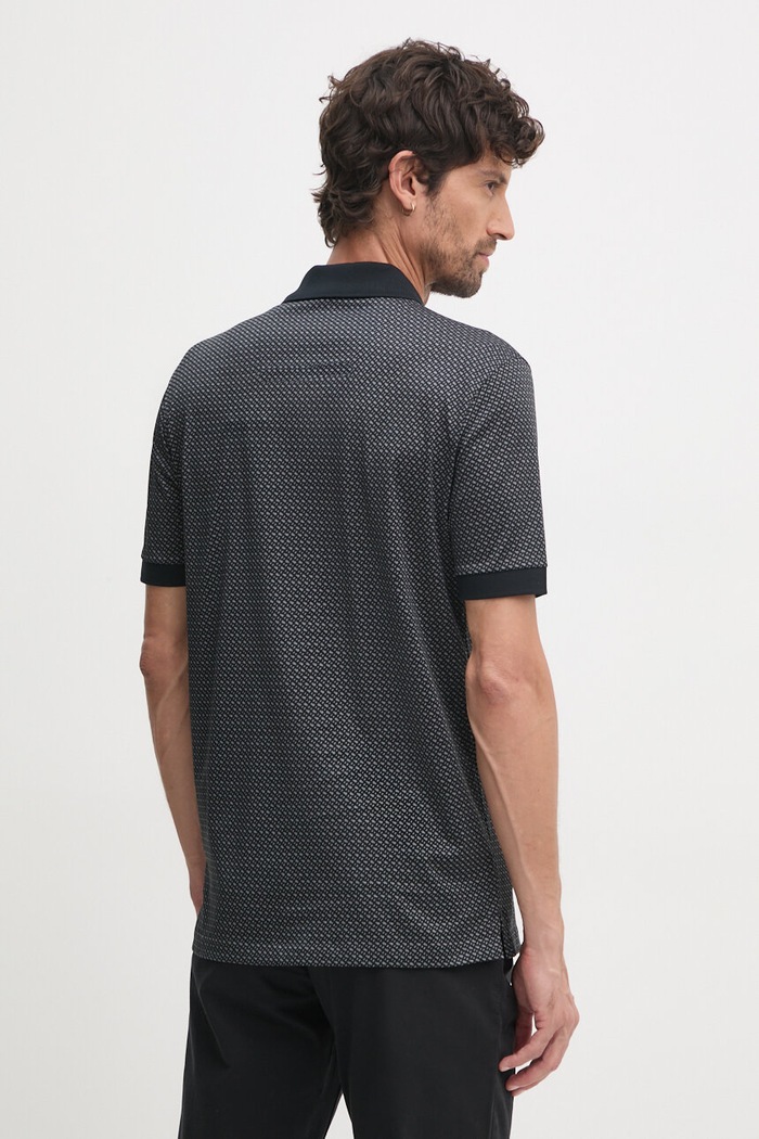 Oblečení Bavlněné polo tričko BOSS 50518877 šedá