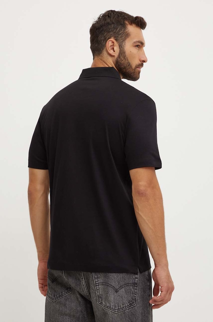 Odzież BOSS polo bawełniane C-Parris 01 50520297 czarny