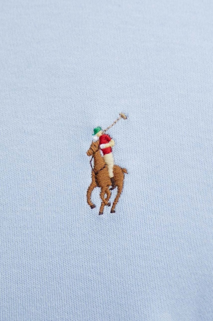 Polo Ralph Lauren pamut póló 710713130 kék