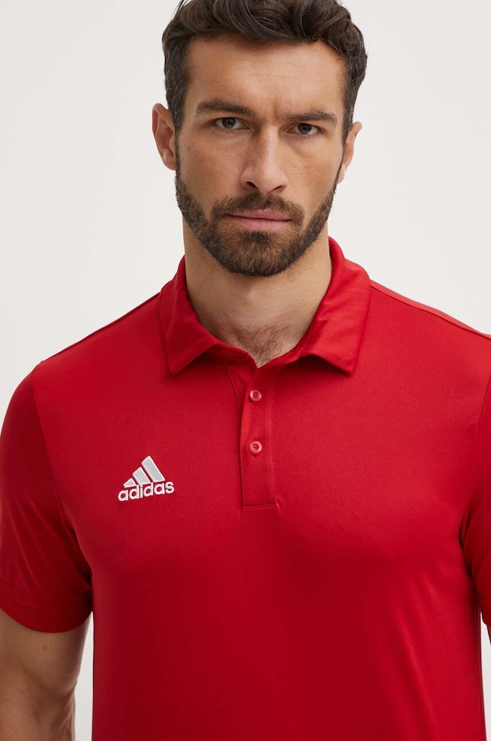 Поло для тренировок adidas Performance Entrada 22 красный H57489