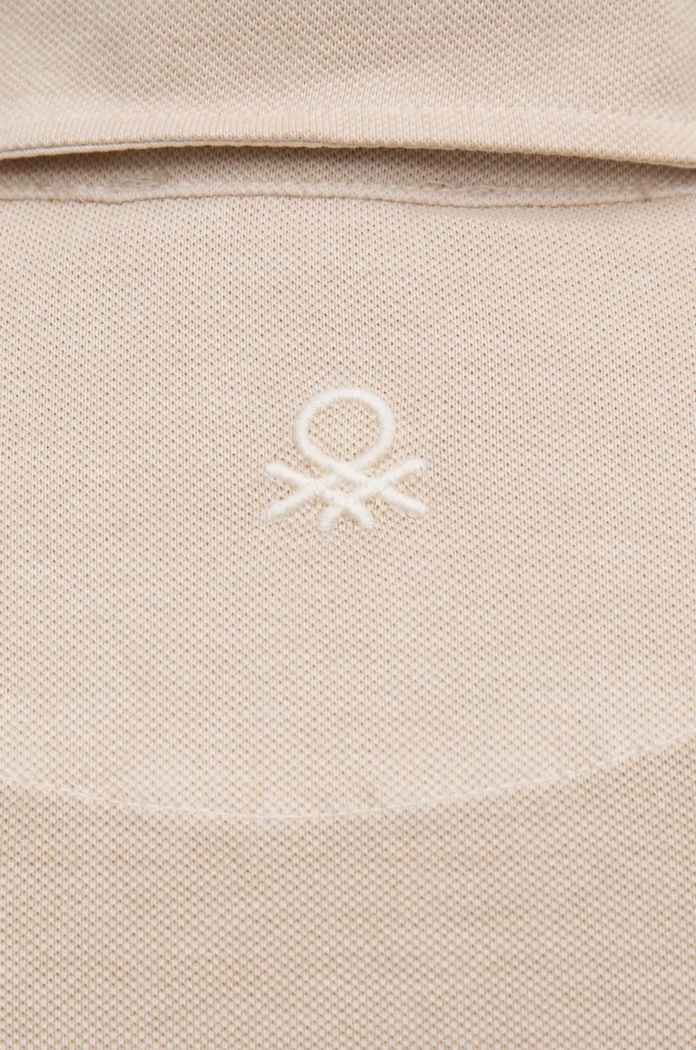 United Colors of Benetton longsleeve beżowy 3WG9U3026