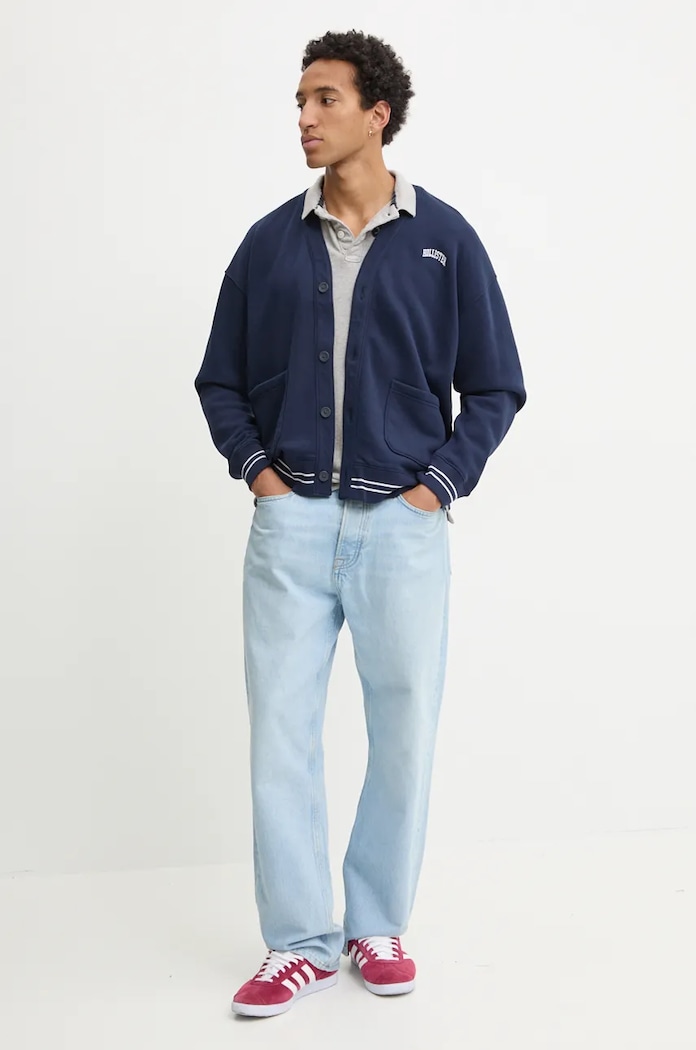 Bavlněné polo tričko Superdry M1110396A.41Q šedá AW24