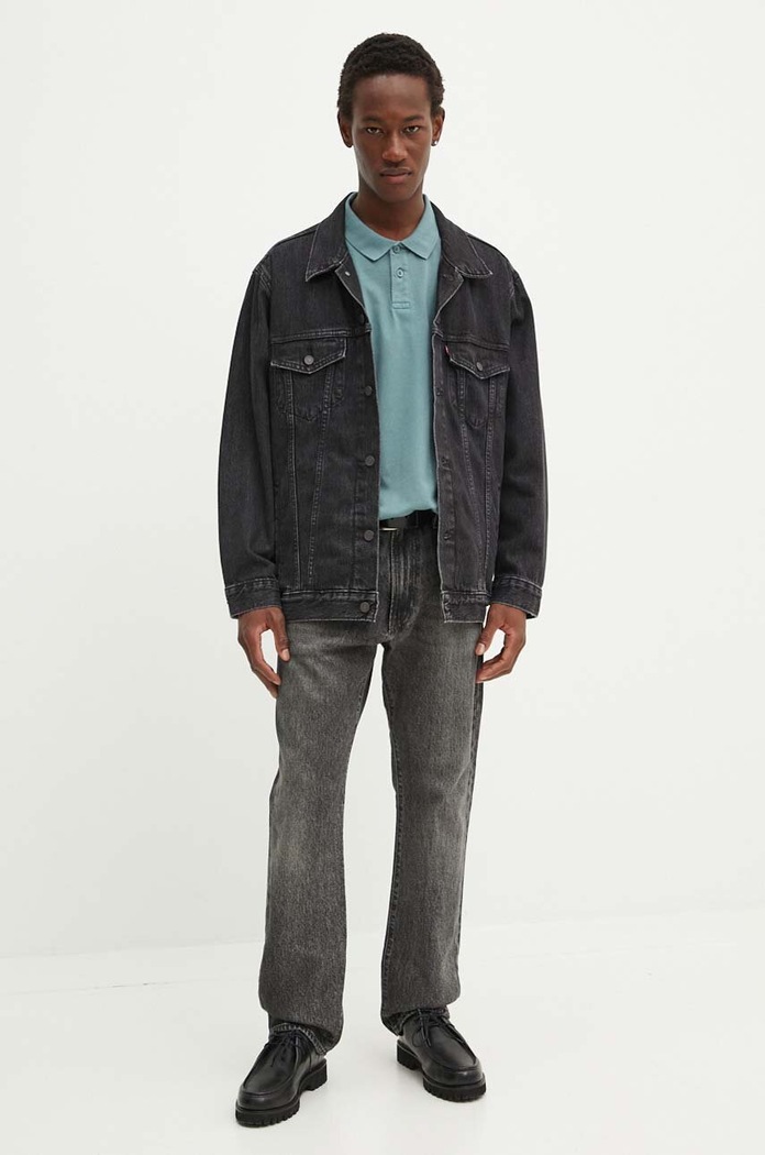Levi's polo bawełniane A6735 niebieski AA00