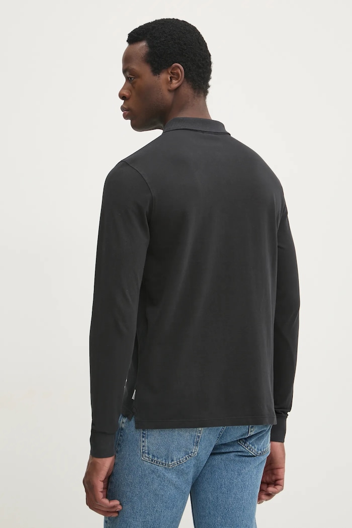 Oblečení Pepe Jeans Bavlněné tričko s dlouhým rukávem Pepe Jeans NEW OLIVER GD LS PM542213 černá
