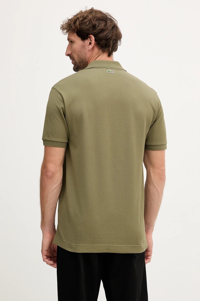 Oblečenie Bavlnené polo tričko Lacoste PH2723 zelená