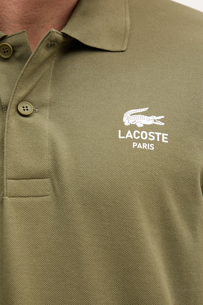 Bavlnené polo tričko Lacoste PH2723 zelená