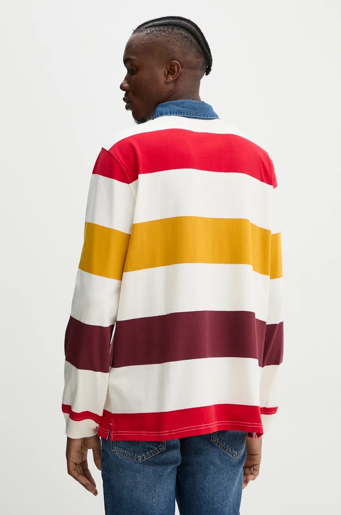 Îmbrăcăminte Levi's Longsleeve din bumbac A3120 bej