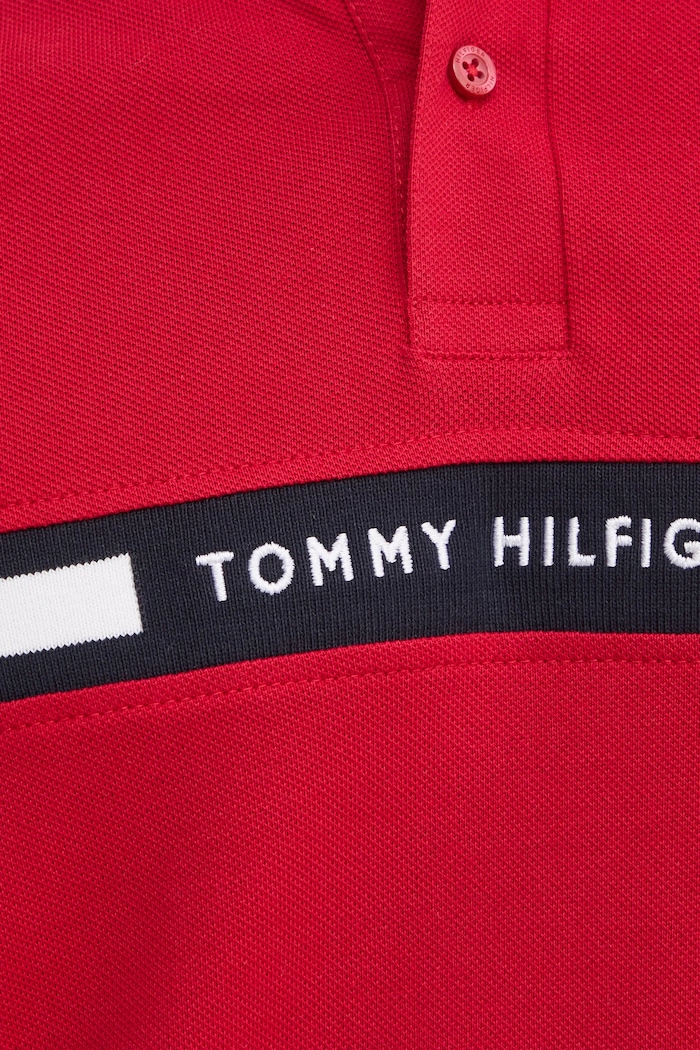 Polo majica Tommy Hilfiger MW0MW38130 crvena