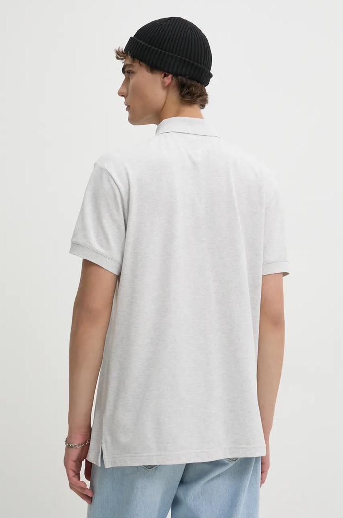 Odjeća Pamučna polo majica Tommy Jeans DM0DM19622 siva