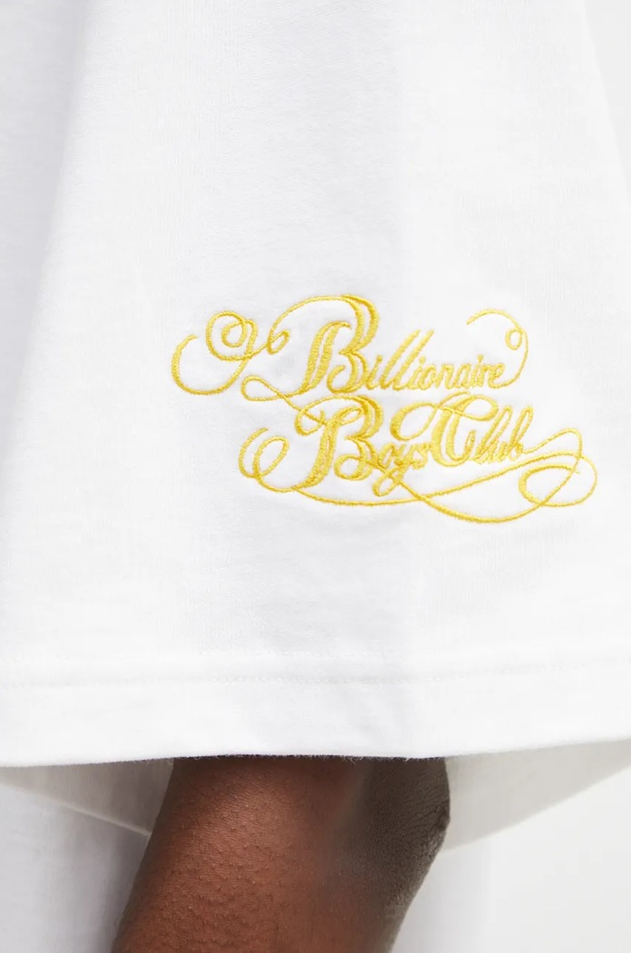 Billionaire Boys Club cotton polo shirt College Polo Shirt B24355 white