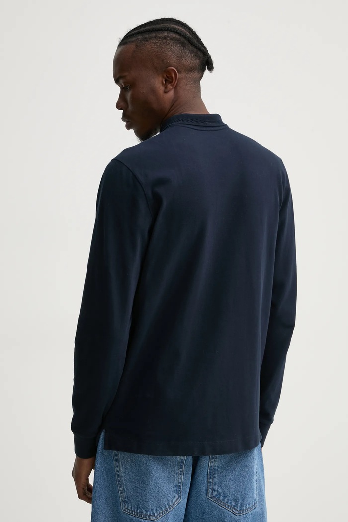 Odzież Abercrombie & Fitch Longsleeve KI124.4549.200 granatowy
