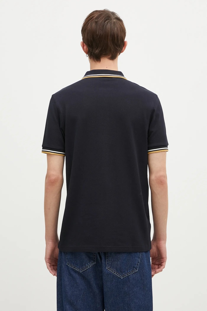 Clothing Fred Perry cotton polo shirt The Twin Tipped Shirt M3600.W53 navy