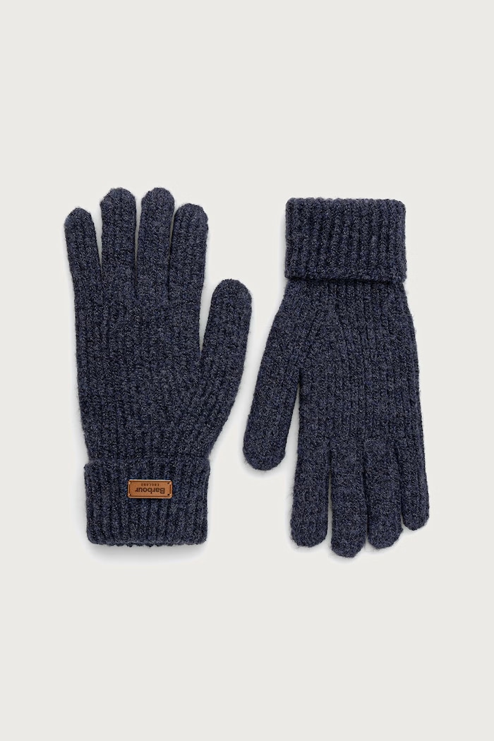 Barbour Rękawiczki damskie granatowy LGL0143