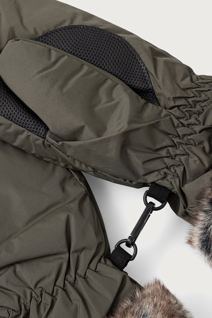 Barbour Rękawiczki damskie LGL0114 zielony AW25