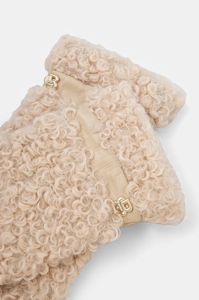 Rukavice BOSS 50526652 béžová AW24