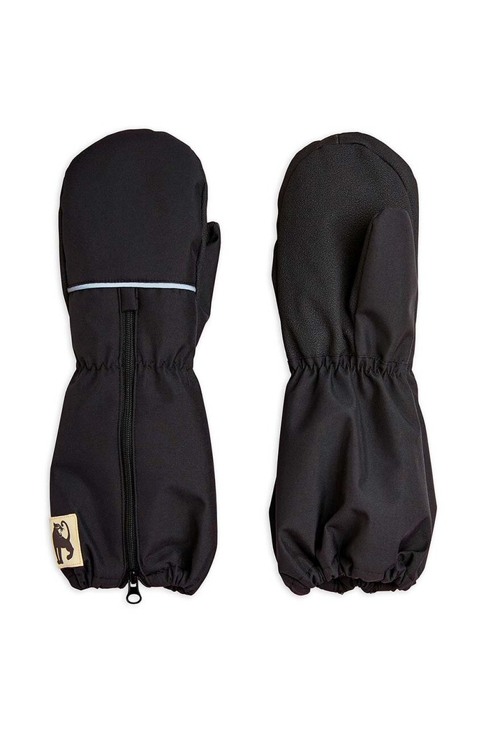 Mini Rodini rękawiczki dziecięce Alaska sporty zimowe czarny 1100001799