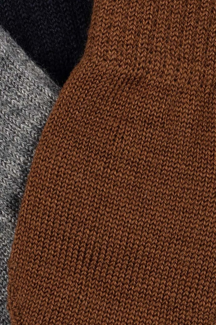 Детские перчатки с примесью шерсти Konges Sløjd FILLA MITTENS 3 шт KS101221 серый AW24