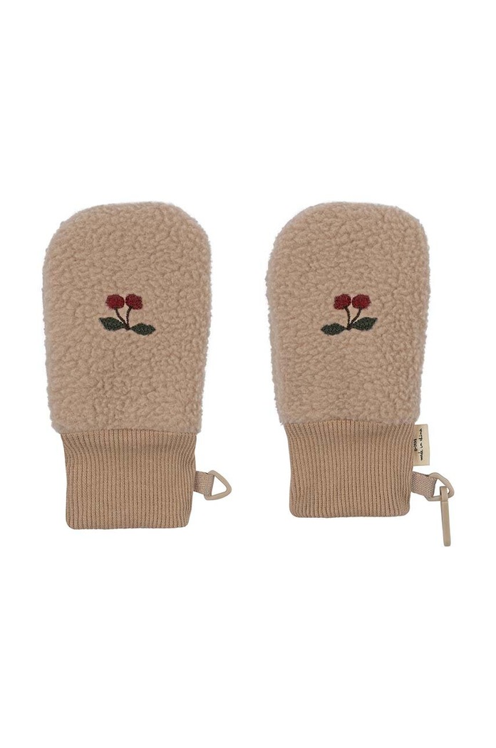 Detské rukavice Konges Sløjd SAFA BABY MITTENS GRS ostatné hnedá KS101291